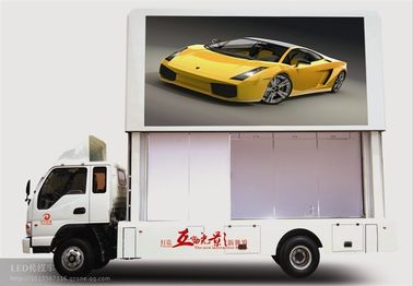 Iklan Fleksibel 192 * 192 IC P10 rgb Led Truk Billboard