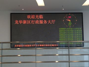 Tanda LED Tri Color Dual yang dapat diprogram untuk ruang dalam ruangan