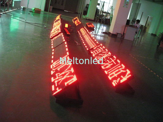 Bergerak Elektronik Led Scrolling Message Sign Iklan 220V / 110V